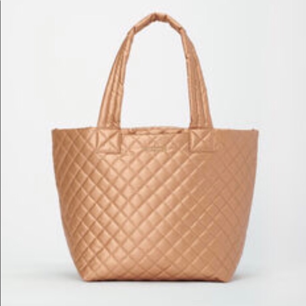 NWOT MZ Wallace Copper Medium Metro Tote Deluxe